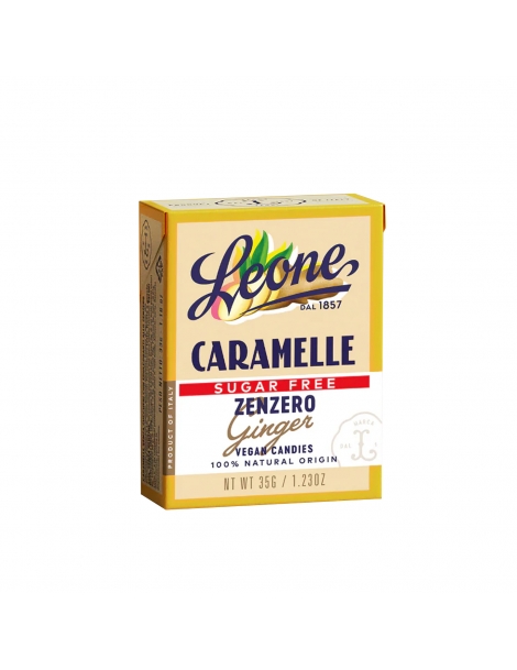 Leone Caramelle Zenzero Senza Zucchero - Senza Glutine
