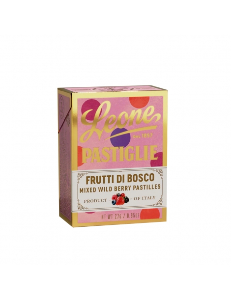 Leone Astuccio Pastiglie Frutti di Bosco