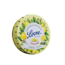 Leone Caramelle con Stevia Astuccio Click Clack Gusto Limone