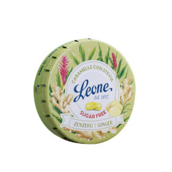 Leone Caramelle con Stevia Astuccio Click Clack Gusto Zenzero