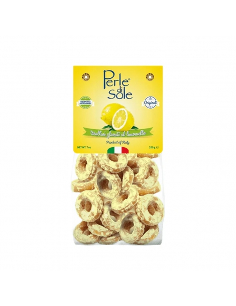 Tarallini Glassati al Limoncello, Perle di Sole