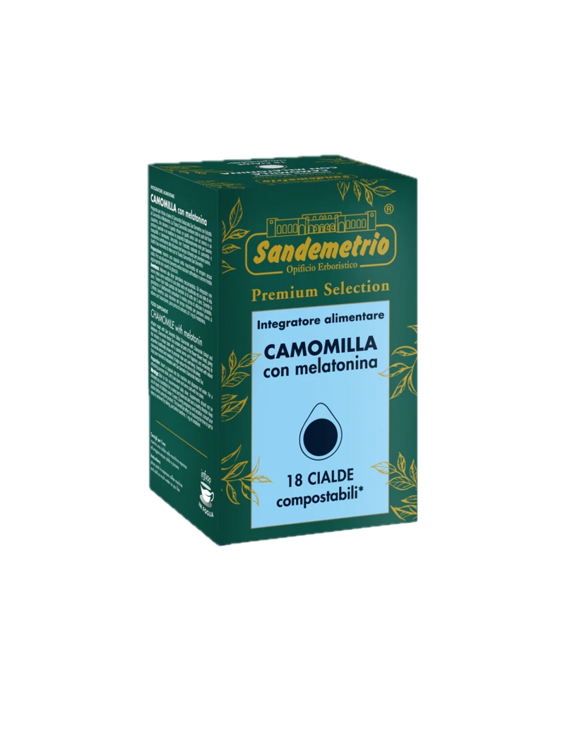 Cialde Camomilla con Melatonina, Sandemetrio