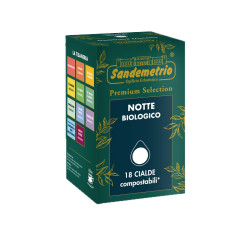 Sandemetrio astuccio 18 Cialde Notte Bio