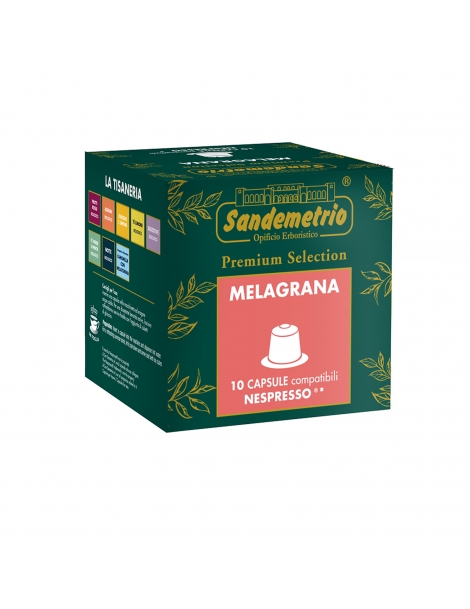 Sandemetrio - Capsule compatibili nespresso infuso melagrana