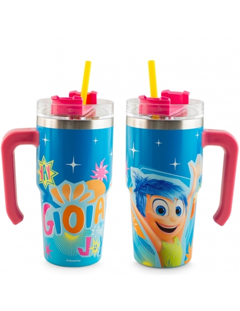 Mug Termica + Cannuccia Inox Inside Out GIOIA