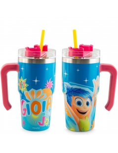 Mug Termica + Cannuccia Inox Inside Out GIOIA