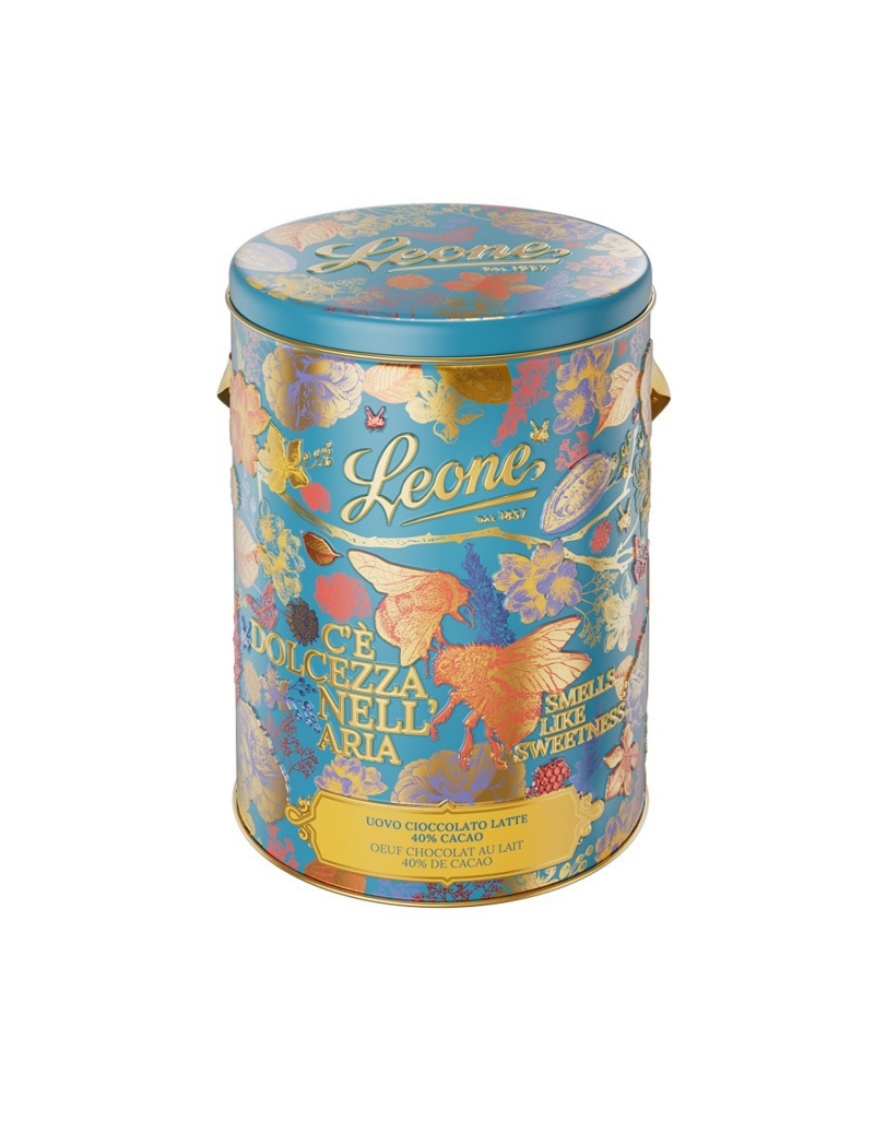 Uovo di Pasqua Cioccolato al Latte in latta, Leone