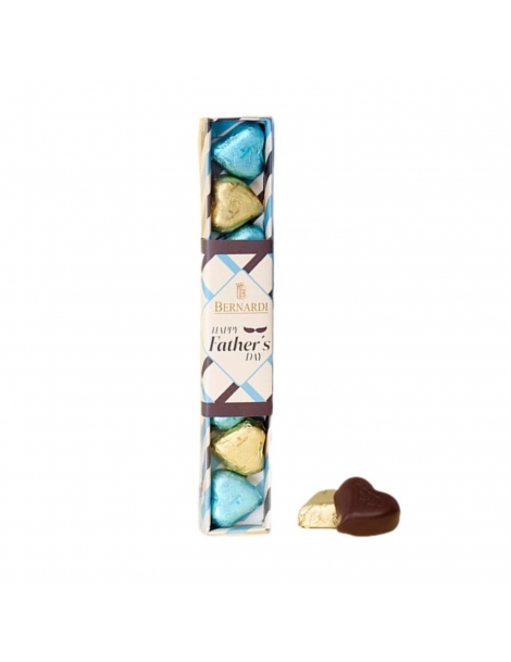 Stecca Cuori di cioccolatini per la Festa del Papà, Bernardi