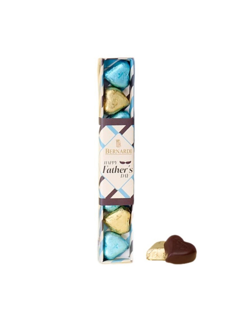 Stecca Cuori di cioccolatini per la Festa del Papà, Bernardi