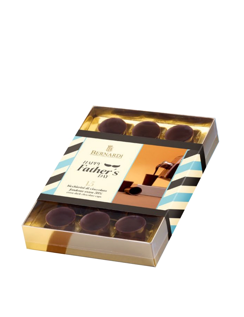 Bicchierini di Cioccolato Fondente senza glutine, Bernardi