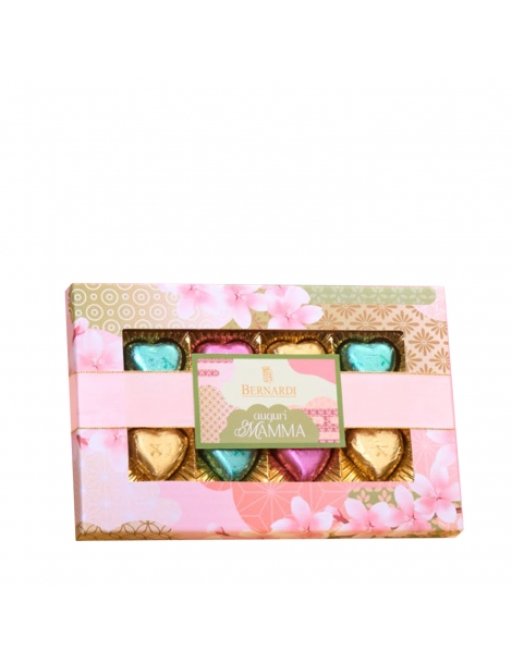 Box Regalo Cuori di Cioccolato Gusti Assortiti, Bernardi
