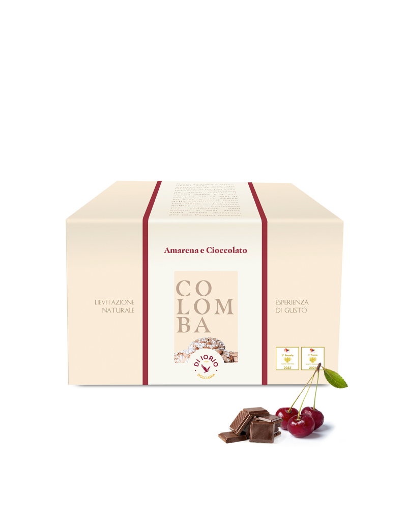 Colomba artigianale con amarena e cioccolato, Di Iorio
