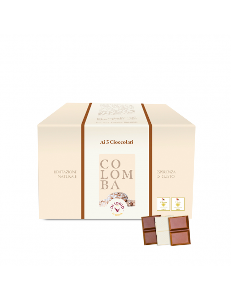 Colomba artigianali ai 3 cioccolati, Di Iorio