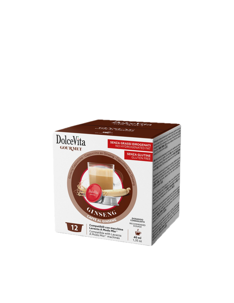 Capsule compatibili a modo mio, ginseng dolce