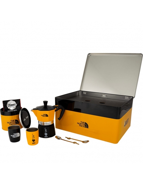 Set Moka Express The North Face, 3 tazze +2 Bicchieri + caffè