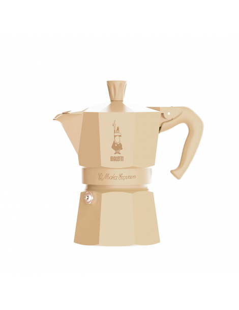 Moka Express 1 Tazza Panna in Scatola Regalo, Bialetti