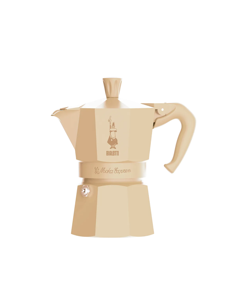 Moka Express 1 Tazza Panna in Scatola Regalo, Bialetti