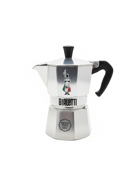 Mokina Express mezza Tazza Argento Omino Italia, Bialetti