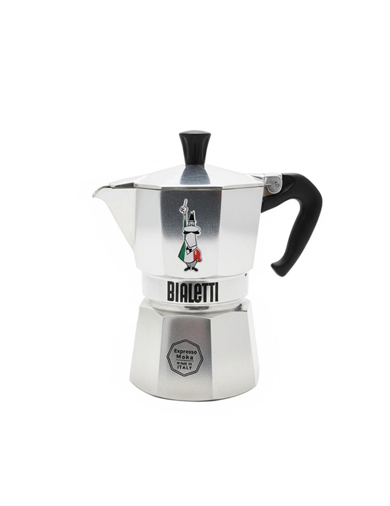 Mokina Express mezza Tazza Argento Omino Italia, Bialetti