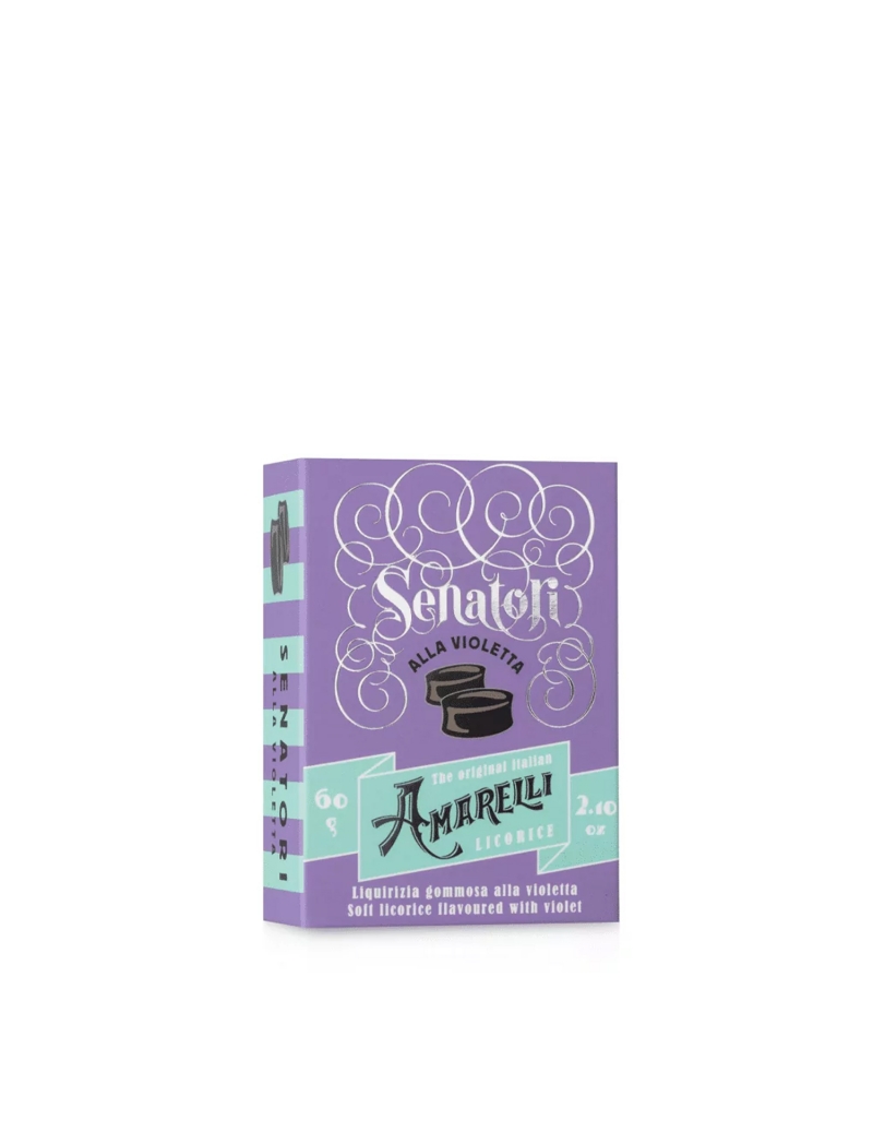 Senatori gommosi alla violetta, Amarelli 60 g