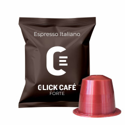 Click Café 100 Capsule compatibili Nespresso - Forte