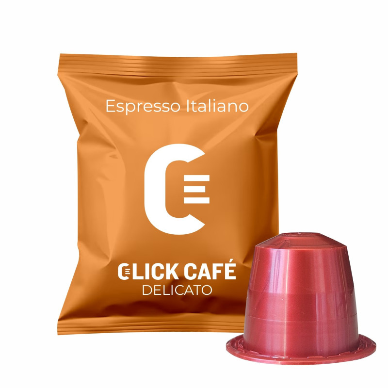 Click Café 100 Capsule Nespresso - Delicato