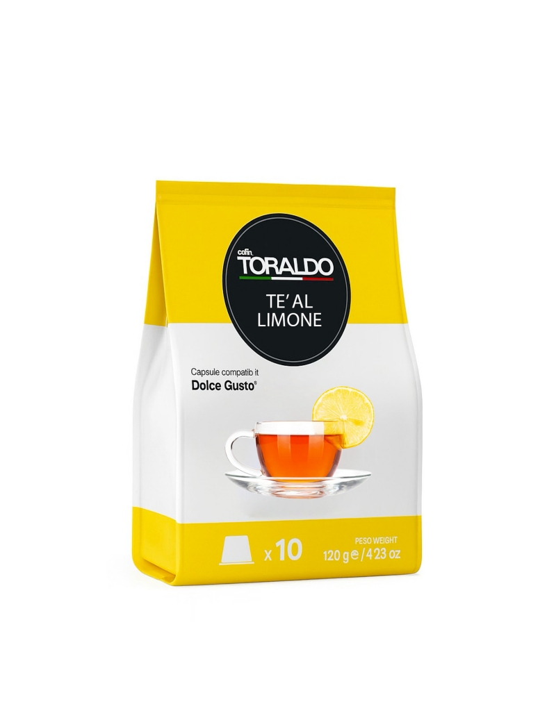 Capsule compatibili Dolce Gusto tè al limone, Toraldo