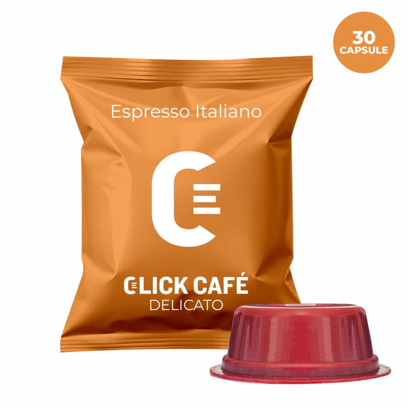 Capsule Compatibili Lavazza A Modo Mio, Delicato, Box da 30