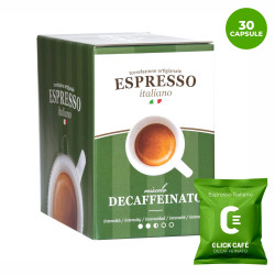 Capsule di caffè compatibili con sistema Espresso point, Decaffeinato