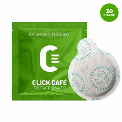 Click Café 30 Cialde in carta filtro - Decaffeinato