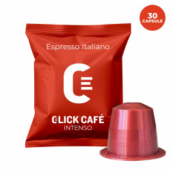 Click Café 30 Capsule compatibili Nespresso - Intenso