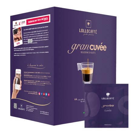 Lollo Caffè Cuvée, 100 Cialde in carta filtro