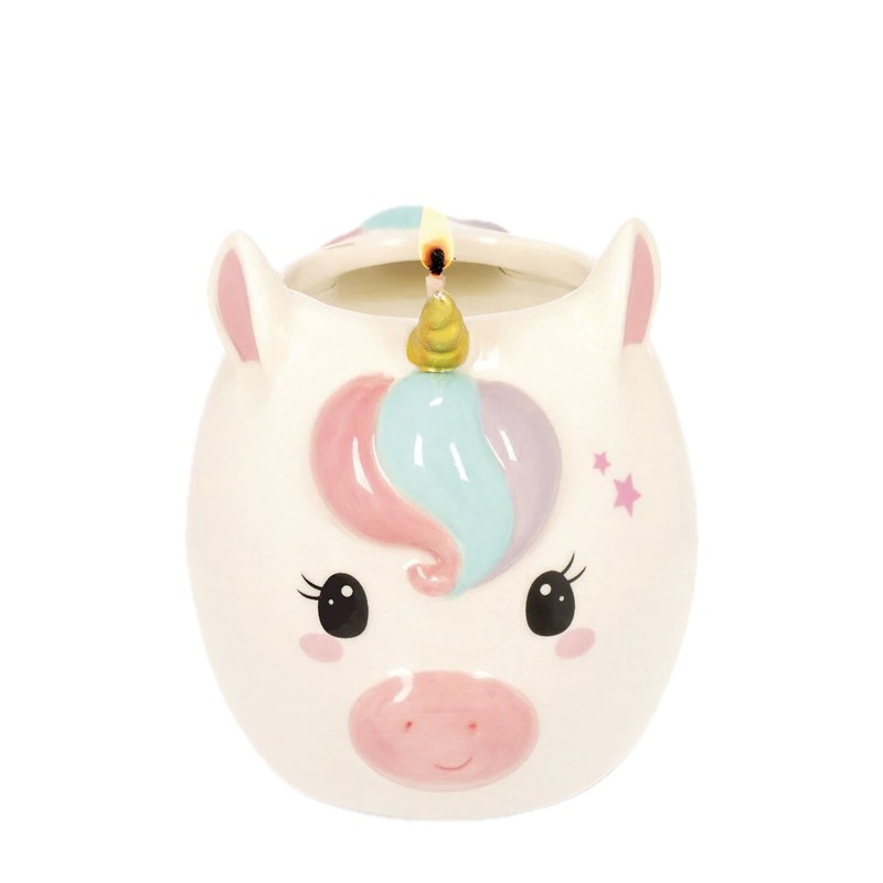Candela Profumata a forma di Unicorno