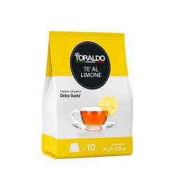 Capsule compatibili Dolce Gusto tè al limone, Toraldo