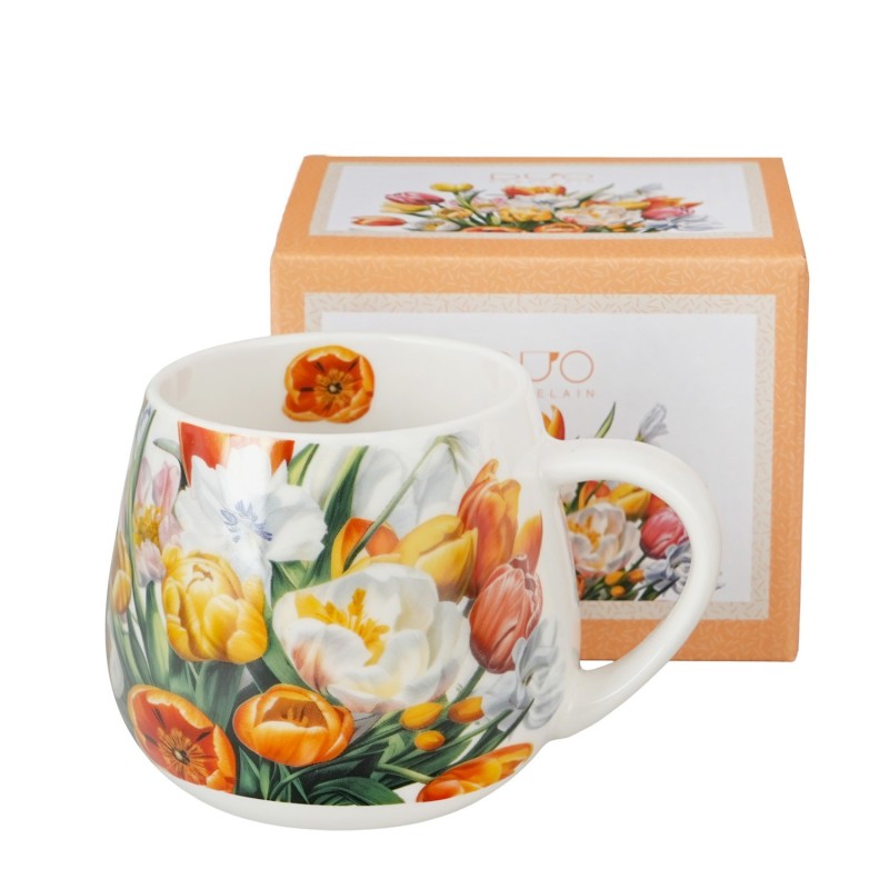Mug a Botte "TULIPANI" in confezione Regalo