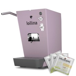 Macchina per caffè a cialde Lollina Lilla + 40 cialde Omaggio