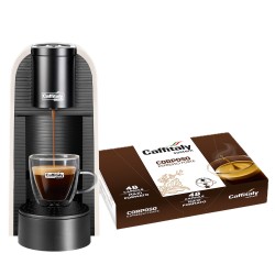Macchina Caffitaly Volta S36R.3 Bianca con 48 capsule caffitaly in omaggio