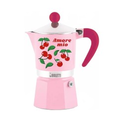 Bialetti,  Moka 3 Tazze Mercato Della Frutta, Ciliegie