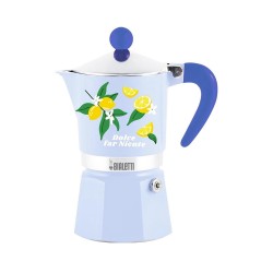 Bialetti,  Moka 3 Tazze Mercato Della Frutta, Limoni