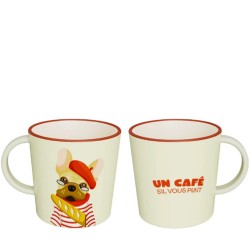 Tazza Mug Ryan "Un Café Sil Vous Plait ", Quy Cup