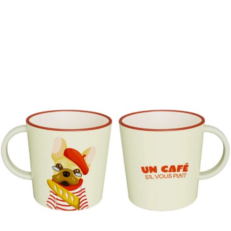 Tazza Mug Ryan "Un Café Sil Vous Plait ", Quy Cup