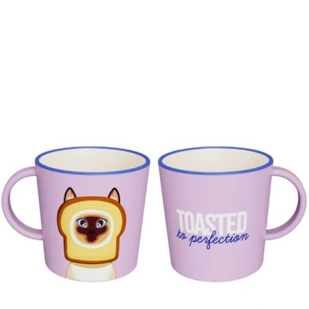 Tazza Mug Toast "Toasted to Perfection", Quy Cup