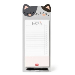 Blocco Note Magnetico di Legami, Gatto