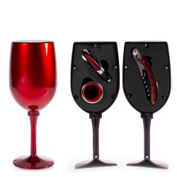 Cofanetto Sommelier a forma di calice