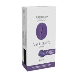 Capsule Alluminio Compatibili Nespresso Caffitaly, Vellutato