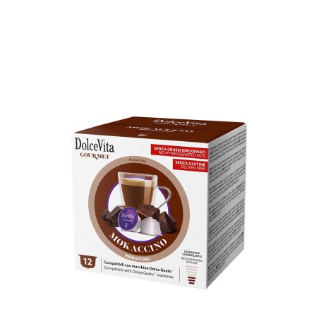 Capsule compatibili Dolce Gusto Mokaccino