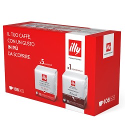 Promo Box Illy Iperespresso5x18 Cps CLASSICO + 1x18 Cps GUATEMALA
