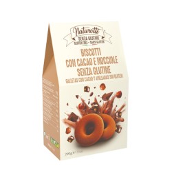 Biscotti al cacao e nocciole senza Glutine, Naturotti
