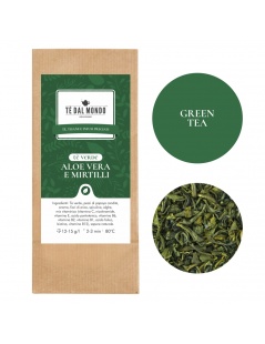 Tè Verde in Foglia, Aloe e Mirtilli
