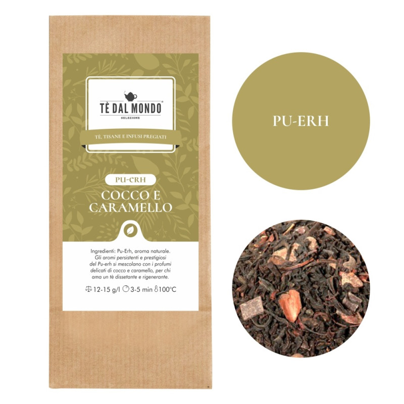 Tè Pu-Erh, Cocco e Caramello